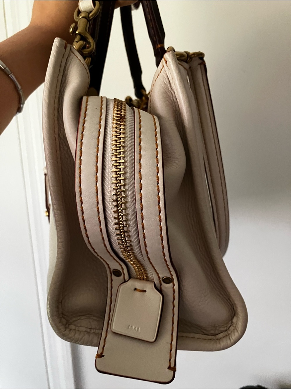 Coach Rogue 25 Bag White - Picture 4 of 9
